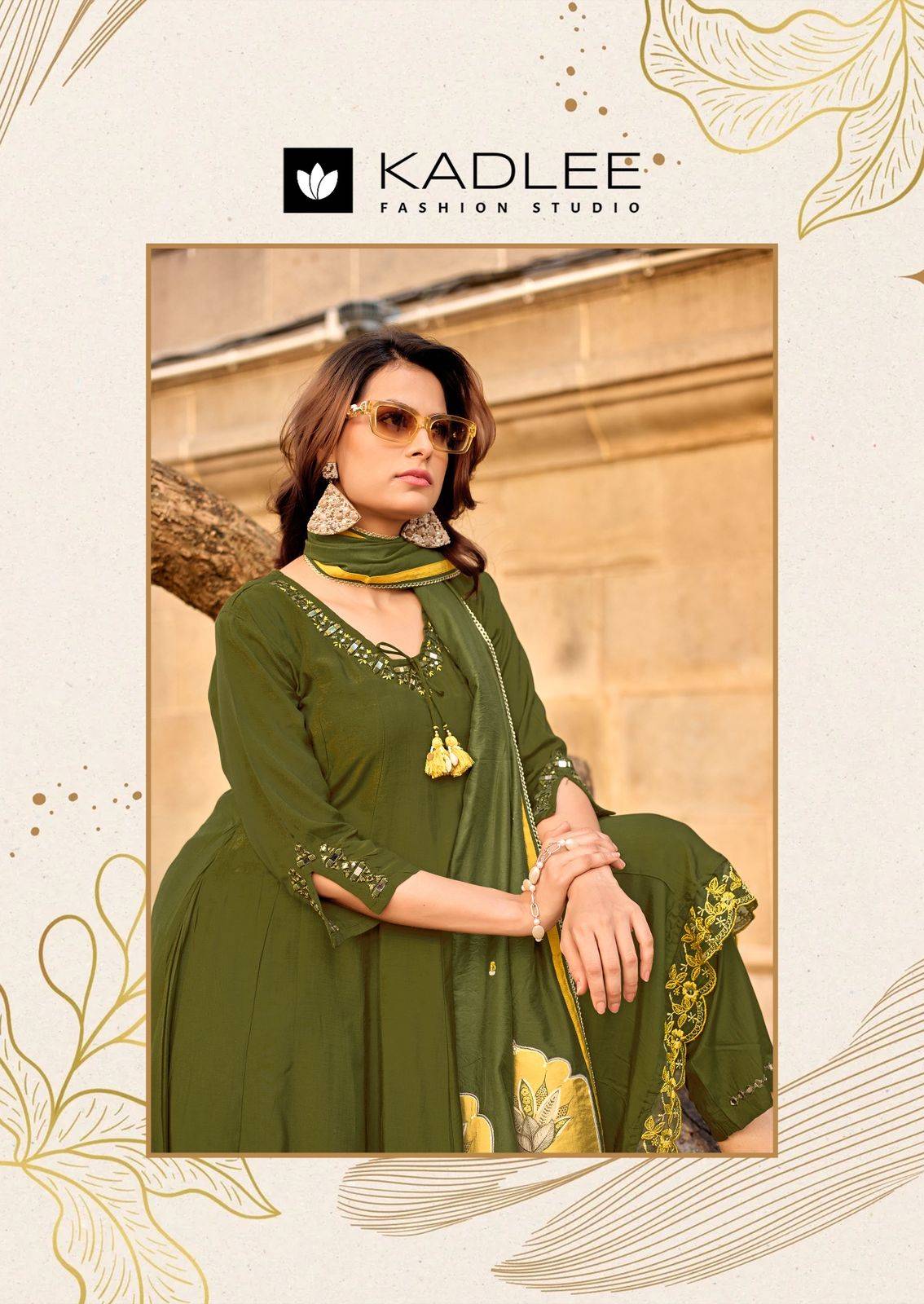  SaiRaa By KADLEE 4007 To 4012 Series Beautiful Festive Suits Colourful Pure Muslin Stitched Dresses At Wholesale Price